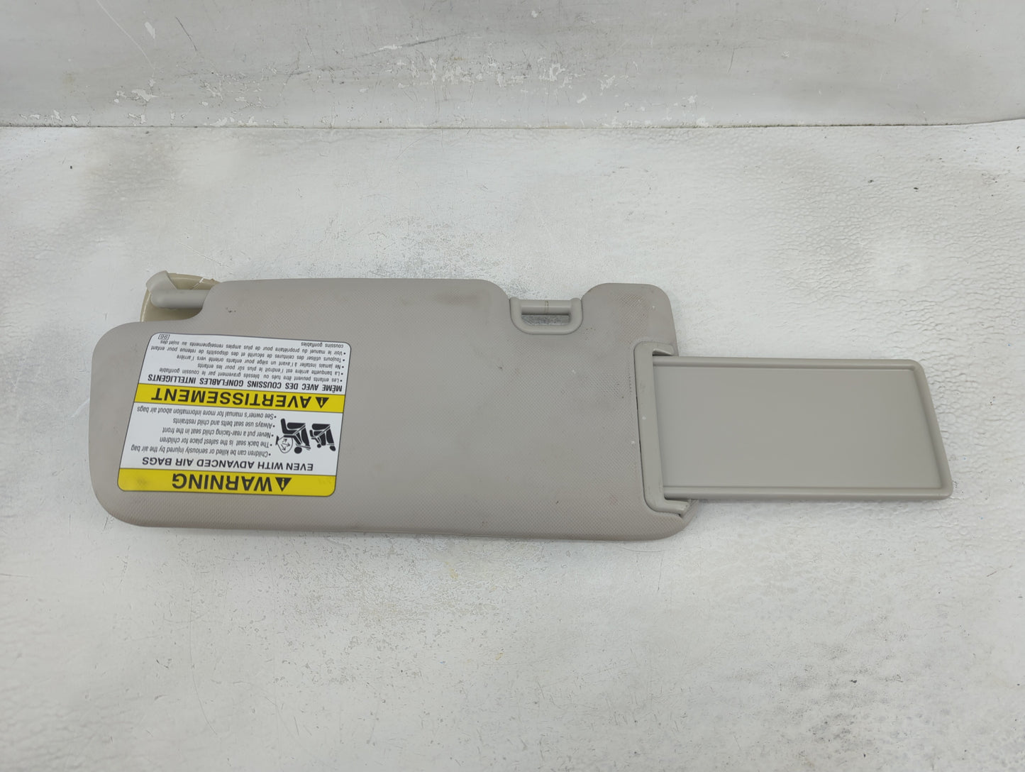 2019 Subaru Xv Sun Visor Shade Replacement Passenger Right Mirror Fits Fits 2021 2022 OEM Used Auto Parts - Oemusedautoparts