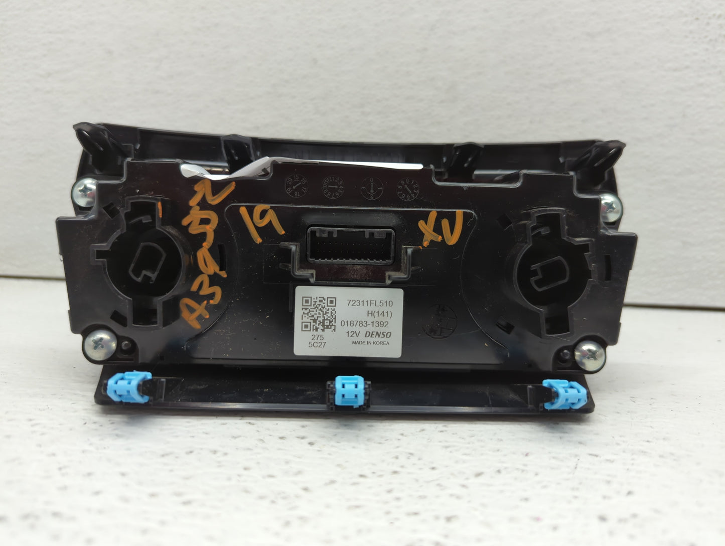 2019 Subaru Xv Climate Control Module Temperature AC/Heater Replacement P/N:72311FL510 Fits OEM Used Auto Parts - Oemusedaut