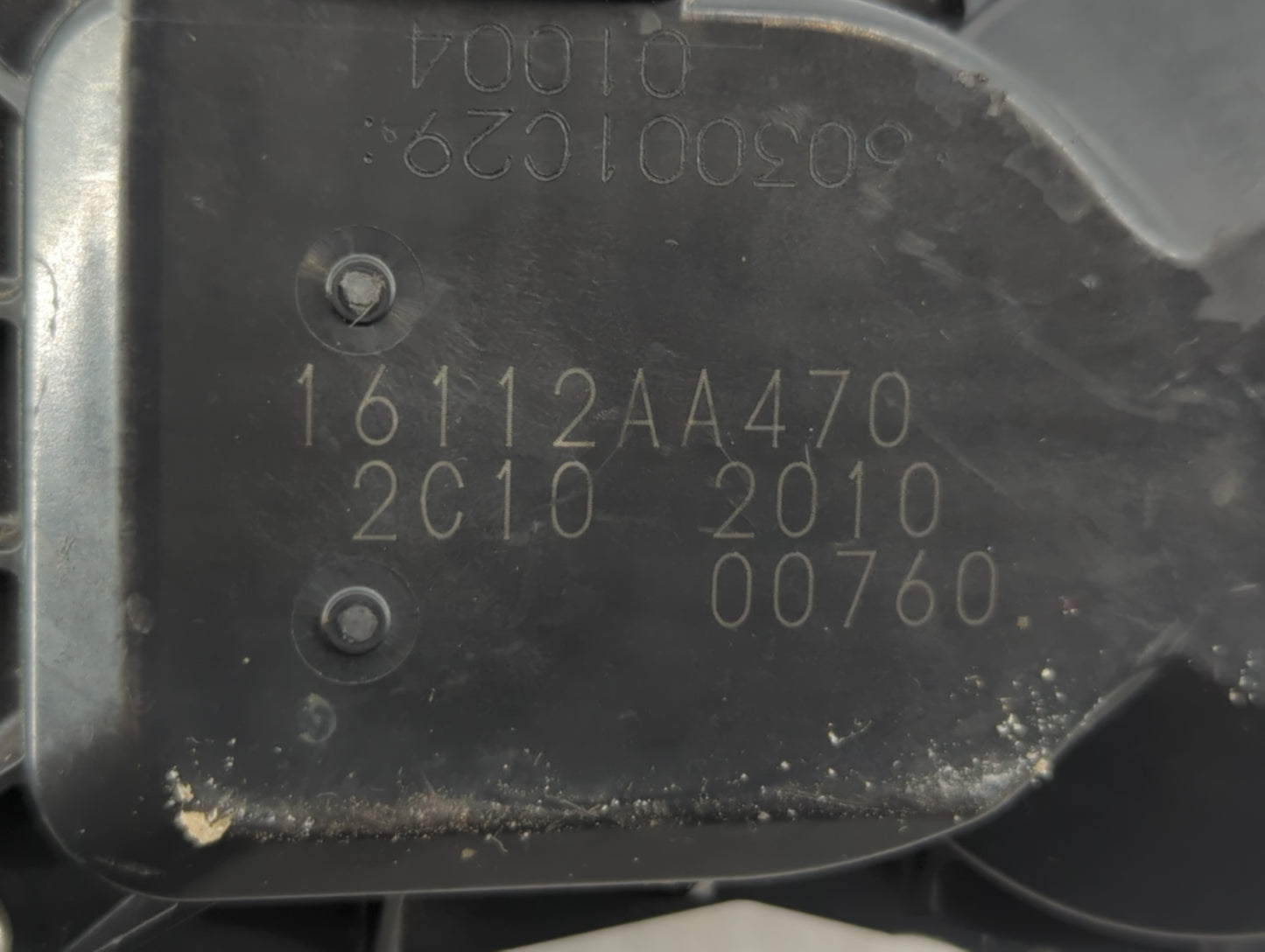 2019 Subaru Xv Throttle Body P/N:16112AA470 Fits Fits 2017 2018 2020 2021 2022 OEM Used Auto Parts - Oemusedautoparts1.com