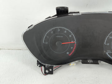2019 Subaru Xv Instrument Cluster Speedometer Gauges P/N:85003FL210 Fits OEM Used Auto Parts