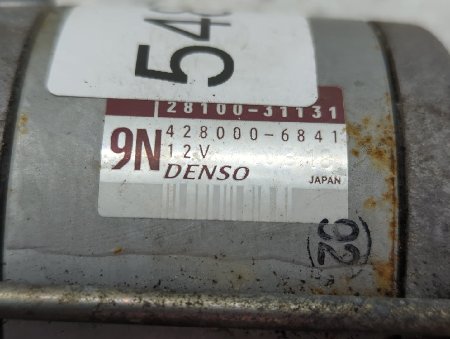 2010-2022 Toyota 4runner Car Starter Motor Solenoid OEM P/N:428000-6841 28100-31131 Fits OEM Used Auto Parts - Oemusedautopa