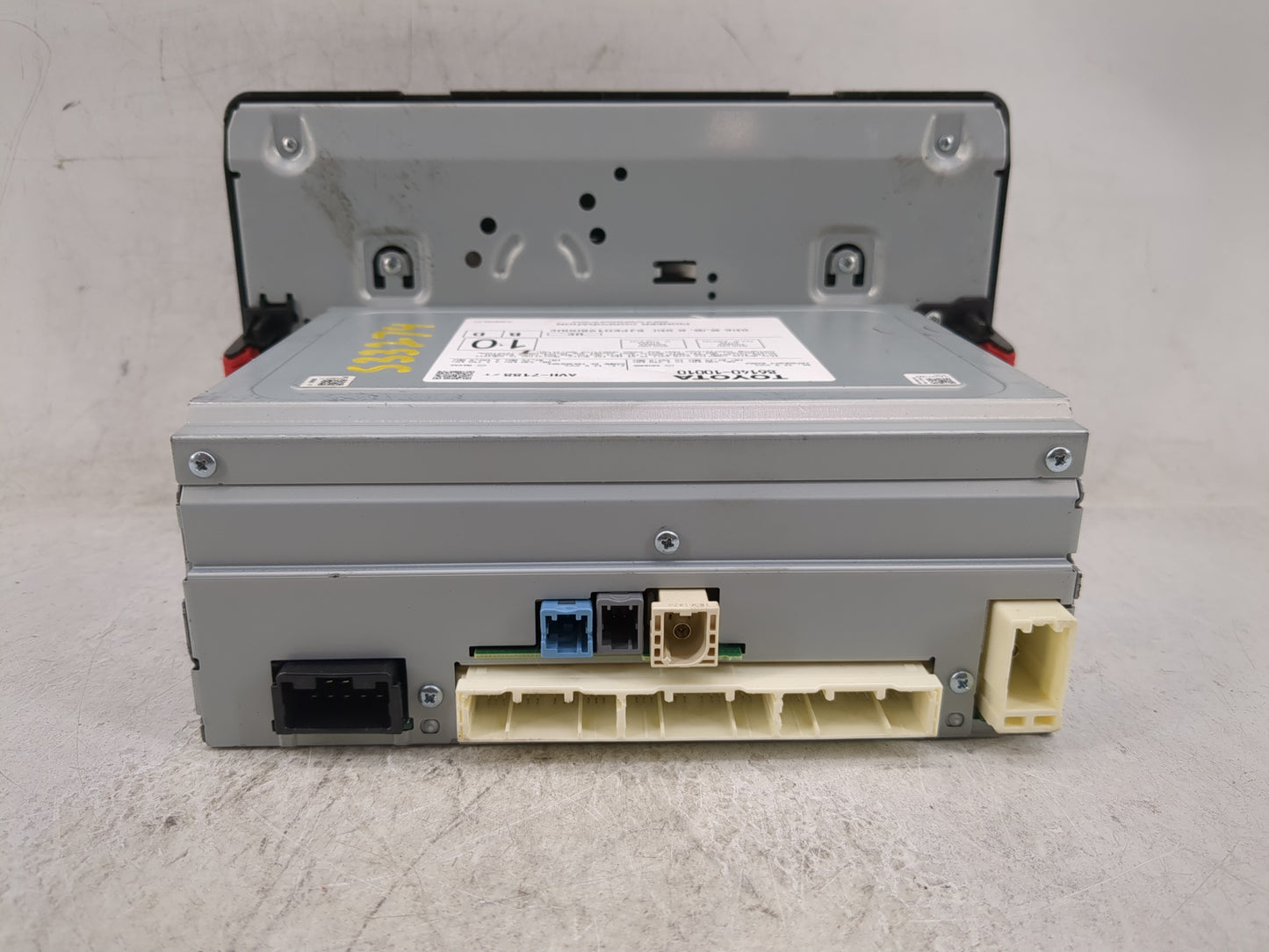 2019 Toyota C-Hr Radio AM FM Cd Player Receiver Replacement P/N:86140-10010 Fits OEM Used Auto Parts - Oemusedautoparts1.com
