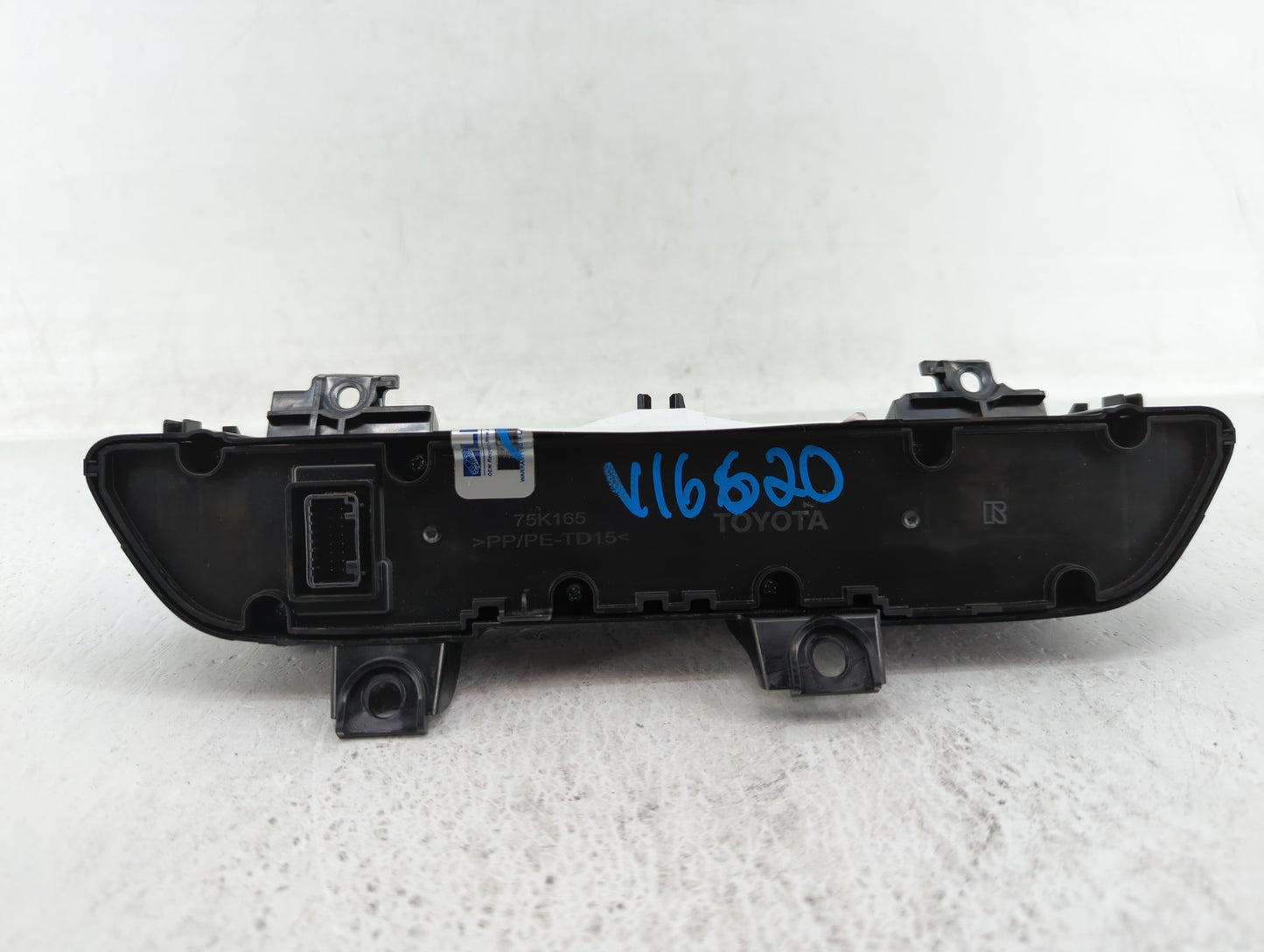 2018-2019 Toyota C-Hr Climate Control Module Temperature AC/Heater Replacement P/N:75K165 Fits Fits 2018 2019 OEM Used Auto