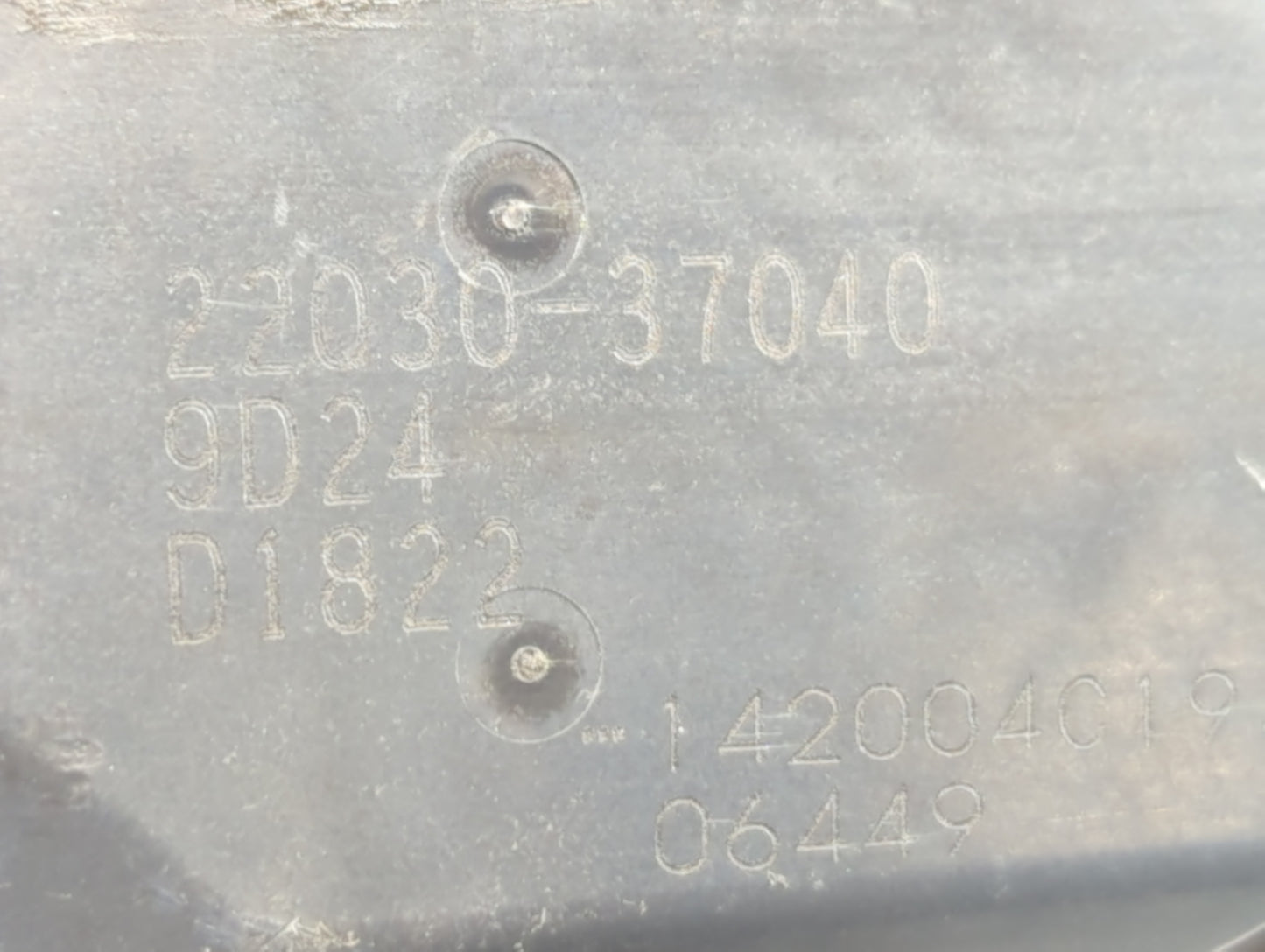 2018-2022 Toyota C-Hr Throttle Body P/N:22030-37040 Fits Fits 2013 2014 2018 2019 2020 2021 2022 OEM Used Auto Parts - Oemus