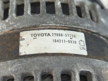 2019 Toyota C-Hr Alternator Replacement Generator Charging Assembly Engine OEM P/N:104211-9930 27060-37250 Fits OEM Used Auto Parts