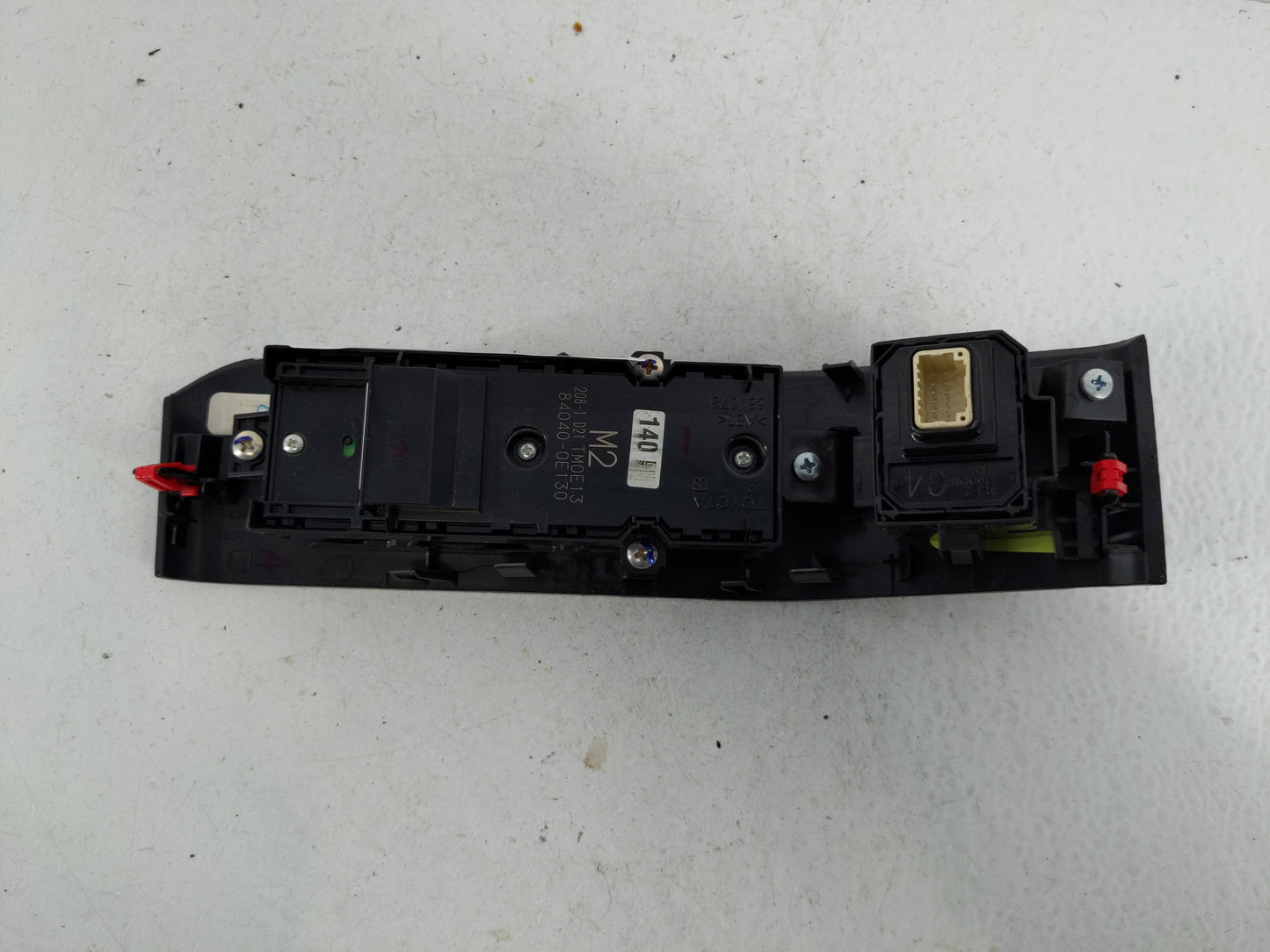 2018-2022 Toyota Camry Master Power Window Switch Replacement Driver Side Left P/N:74232-06B10 84040-33170 Fits OEM Used Aut