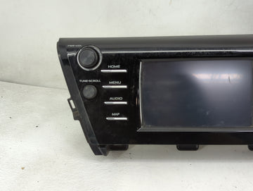 2019-2020 Toyota Camry Radio AM FM Cd Player Receiver Replacement P/N:86140-06410 AVH-9988, AJDK097, D171G Fits Fits 2019 2020 OEM Used Auto Parts