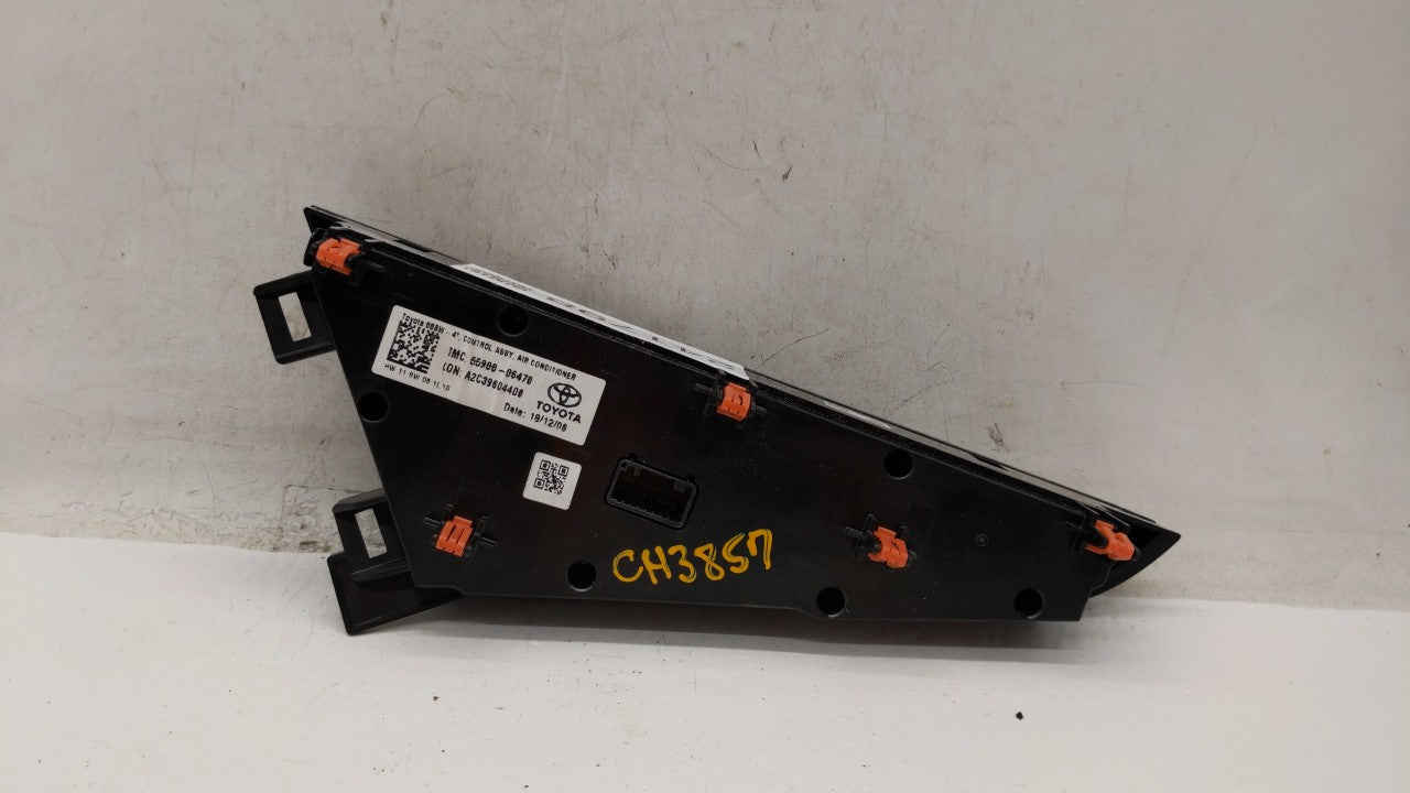 2018-2022 Toyota Camry Climate Control Module Temperature AC/Heater Replacement P/N:55900-06470 Fits Fits 2018 2019 2020 202