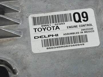 2017-2019 Toyota Corolla PCM Engine Control Computer ECU ECM PCU OEM P/N:89661-0ZQ93 Fits Fits 2017 2018 2019 OEM Used Auto Parts
