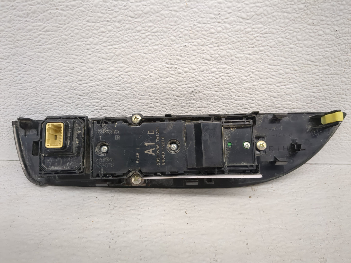 2019-2022 Toyota Corolla Master Power Window Switch Replacement Driver Side Left Fits Fits 2019 2020 2021 2022 OEM Used Auto