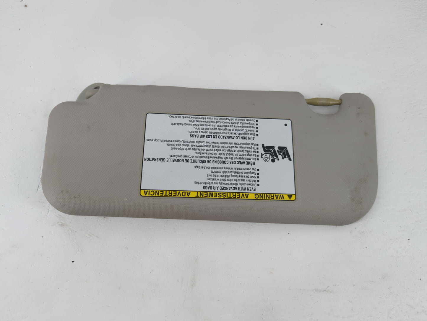 2017-2019 Toyota Corolla Sun Visor Shade Replacement Passenger Right Mirror Fits Fits 2017 2018 2019 OEM Used Auto Parts - O