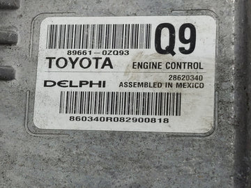 2017-2019 Toyota Corolla PCM Engine Control Computer ECU ECM PCU OEM P/N:89661-0ZQ93 Fits Fits 2017 2018 2019 OEM Used Auto Parts