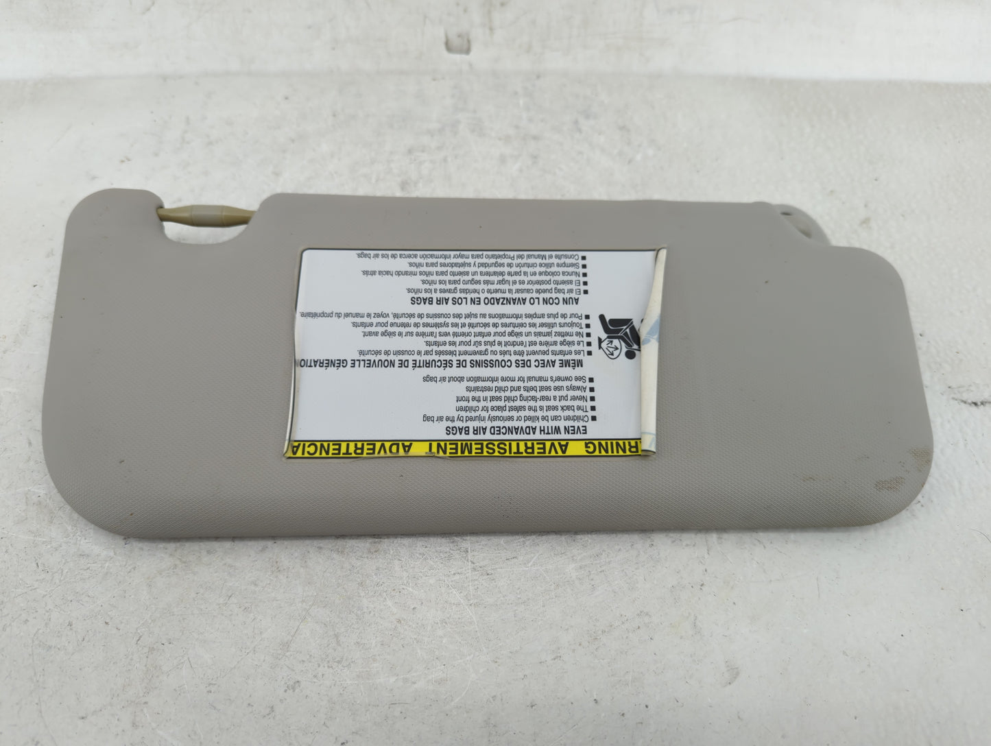 2017-2019 Toyota Corolla Sun Visor Shade Replacement Passenger Right Mirror Fits Fits 2017 2018 2019 OEM Used Auto Parts - O