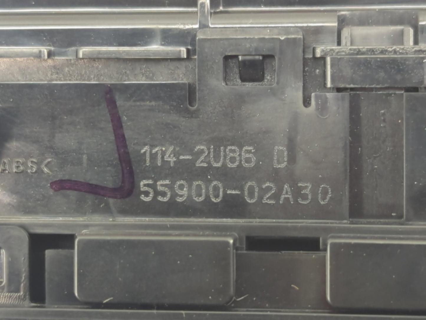 2017-2019 Toyota Corolla Climate Control Module Temperature AC/Heater Replacement P/N:55900-02A30 114-2U86 Fits OEM Used Aut