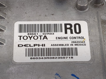 2017-2019 Toyota Corolla PCM Engine Control Computer ECU ECM PCU OEM P/N:89661-0ZR03 28620343 Fits Fits 2017 2018 2019 OEM Used Auto Parts
