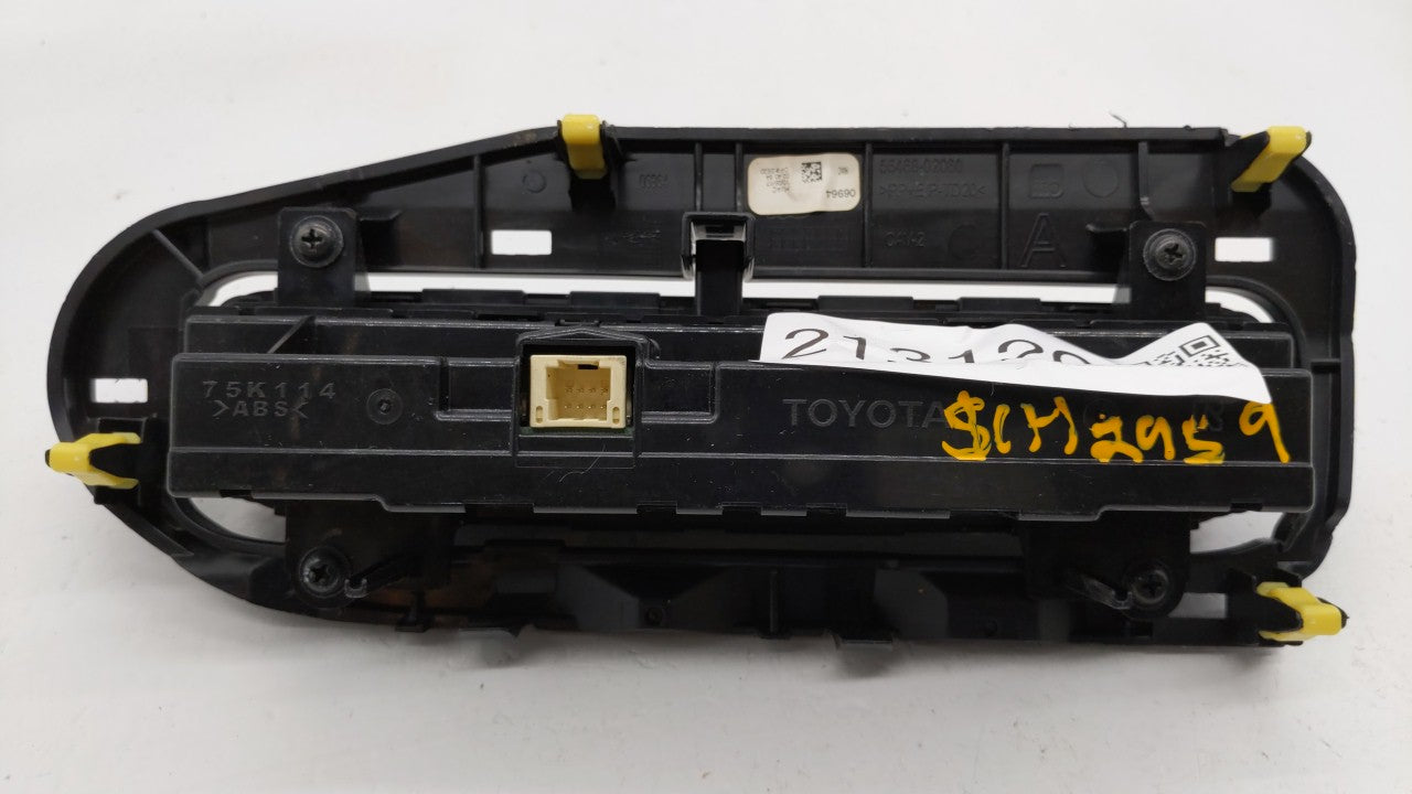2017-2019 Toyota Corolla Climate Control Module Temperature AC/Heater Replacement P/N:55468-02060 Fits Fits 2017 2018 2019 O