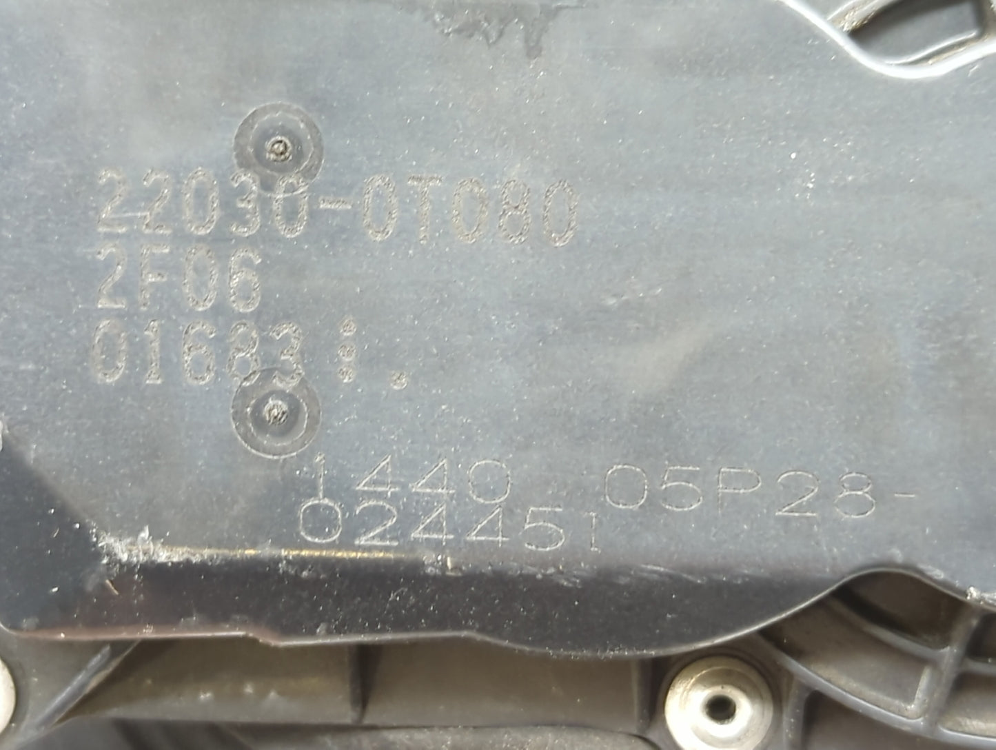 2011-2018 Toyota Corolla Throttle Body P/N:22030-0T080 Fits Fits 2011 2012 2013 2014 2015 2016 2017 2018 OEM Used Auto Parts
