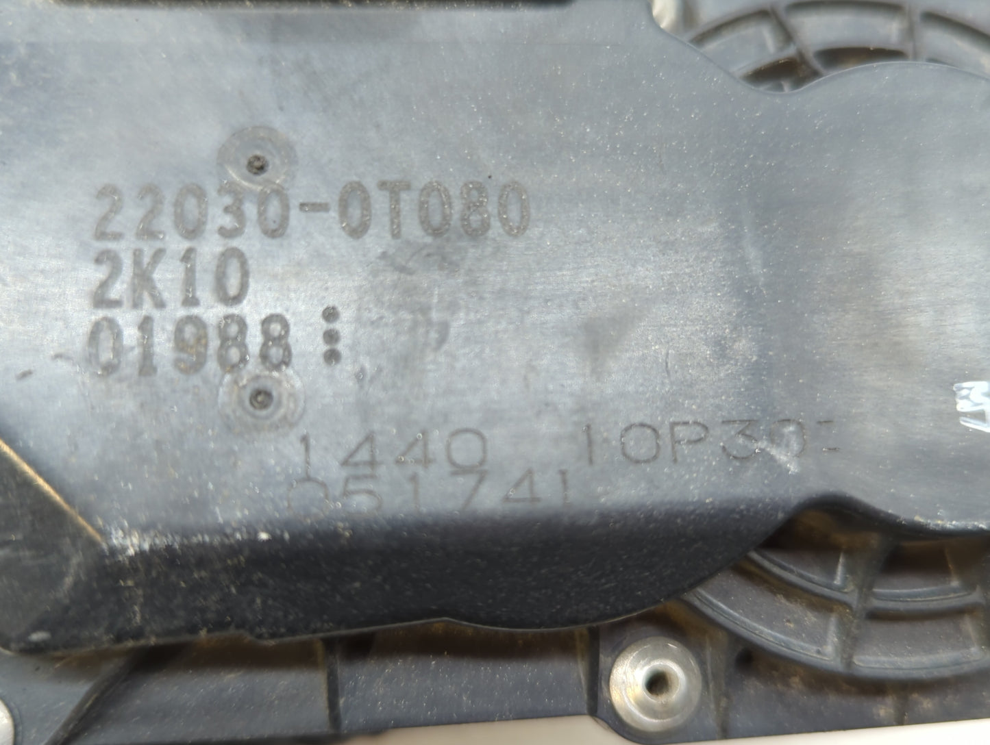 2011-2018 Toyota Corolla Throttle Body P/N:22030-0T080 Fits Fits 2011 2012 2013 2014 2015 2016 2017 2018 OEM Used Auto Parts