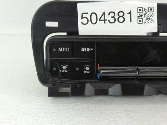 2017-2019 Toyota Corolla Climate Control Module Temperature AC/Heater Replacement P/N:55468-02060 75K114 Fits Fits 2017 2018 2019 OEM Used Auto Parts