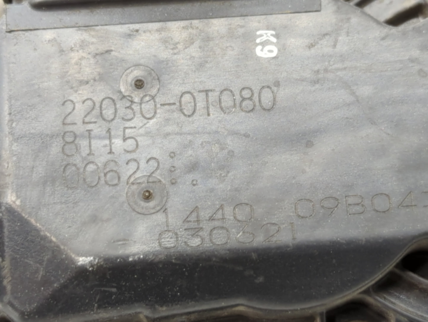 2011-2019 Toyota Corolla Throttle Body P/N:22030-0T080 Fits Fits 2011 2012 2013 2014 2015 2016 2017 2018 2019 OEM Used Auto