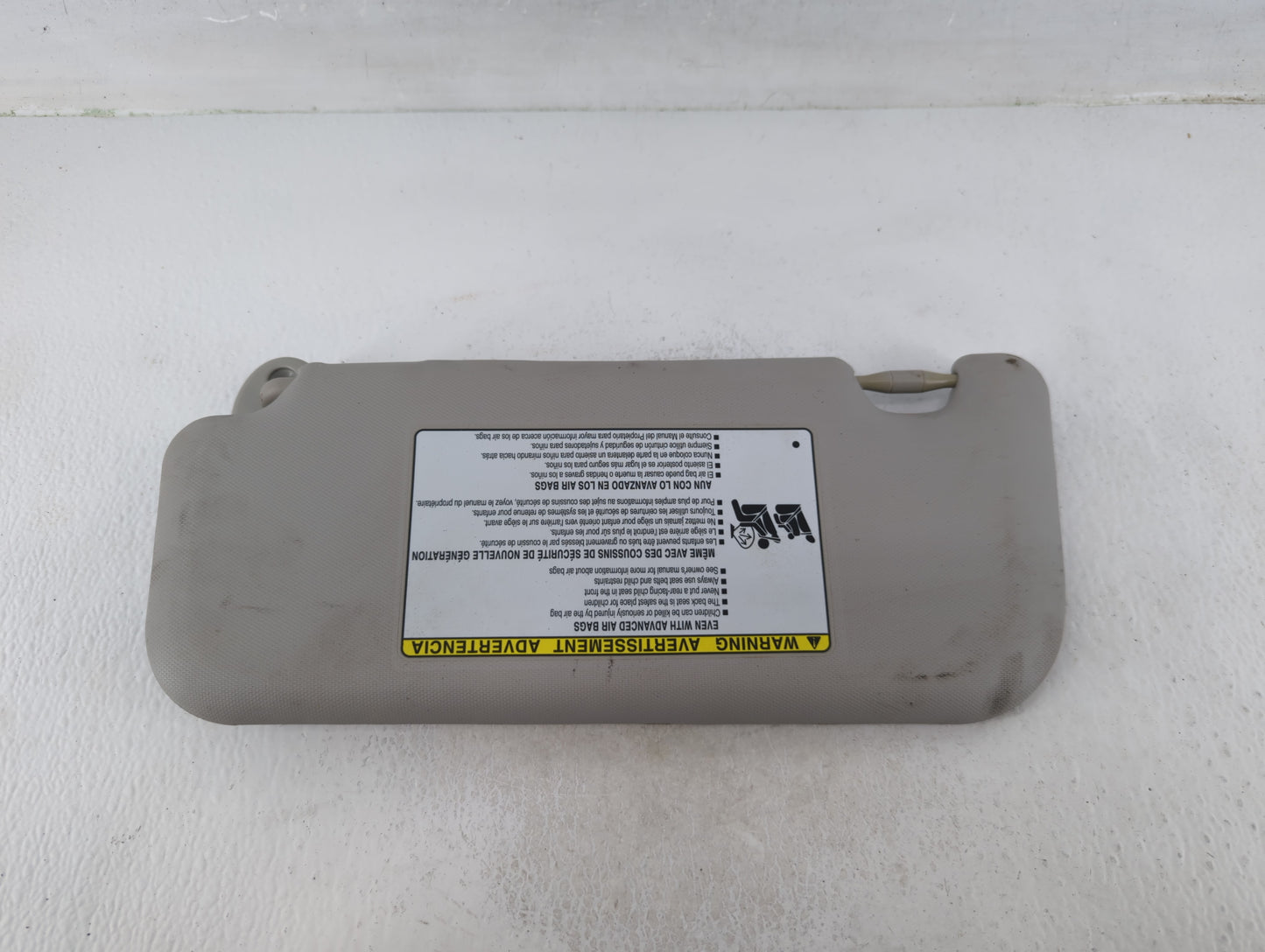 2017-2019 Toyota Corolla Sun Visor Shade Replacement Passenger Right Mirror Fits Fits 2017 2018 2019 OEM Used Auto Parts - O