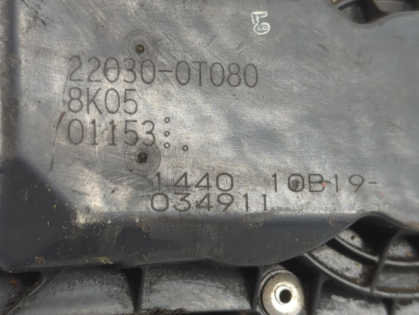2011-2019 Toyota Corolla Throttle Body P/N:8K05 01153 22030-0T080 Fits Fits 2011 2012 2013 2014 2015 2016 2017 2018 2019 OEM