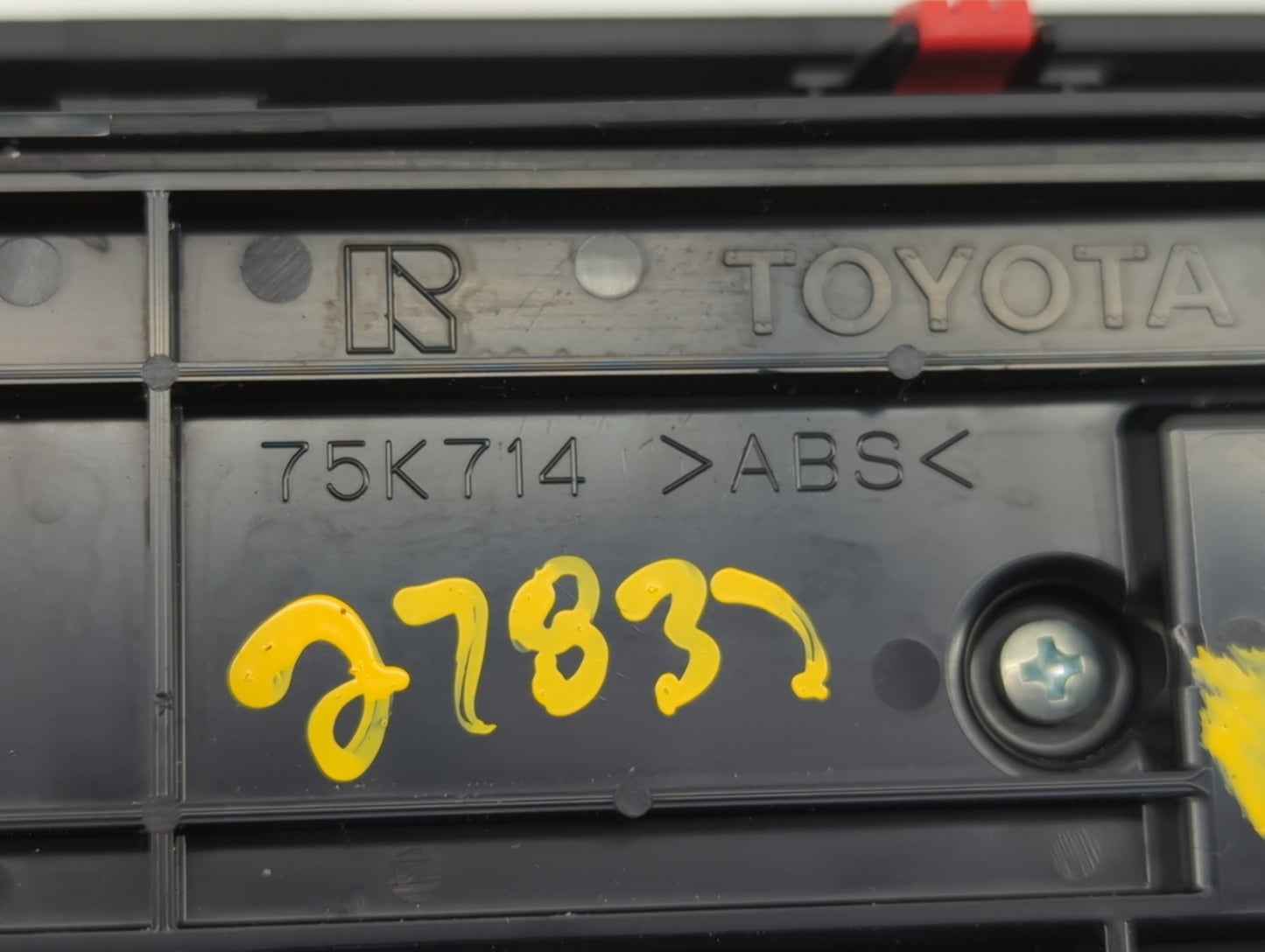 2019 Toyota Corolla Climate Control Module Temperature AC/Heater Replacement P/N:75K714 Fits OEM Used Auto Parts - Oemusedau