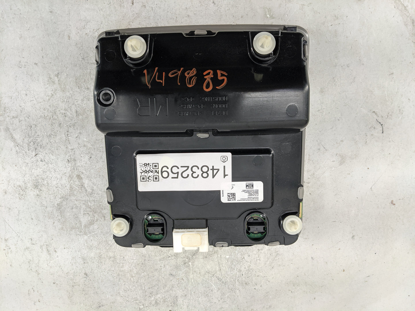 2019 Toyota Highlander Overhead Roof Console Tan - Oemusedautoparts1.com