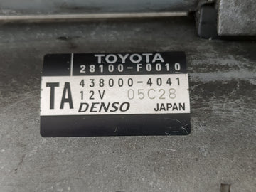 2019-2022 Toyota Rav4 Car Starter Motor Solenoid OEM P/N:438000-4041 Fits Fits 2019 2020 2021 2022 OEM Used Auto Parts