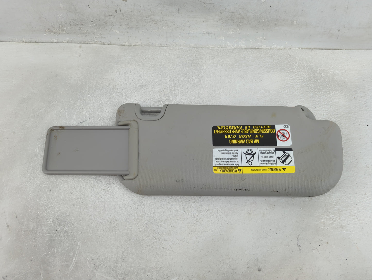 2019 Toyota Rav4 Sun Visor Shade Replacement Driver Left Mirror Fits OEM Used Auto Parts - Oemusedautoparts1.com