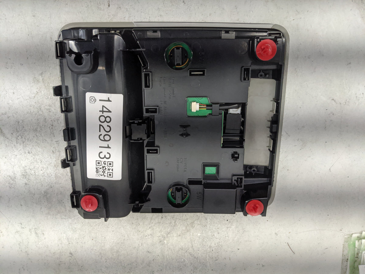 2019-2022 Toyota Rav4 Overhead Console W/rear Climate Control Gray 1482913 - Oemusedautoparts1.com