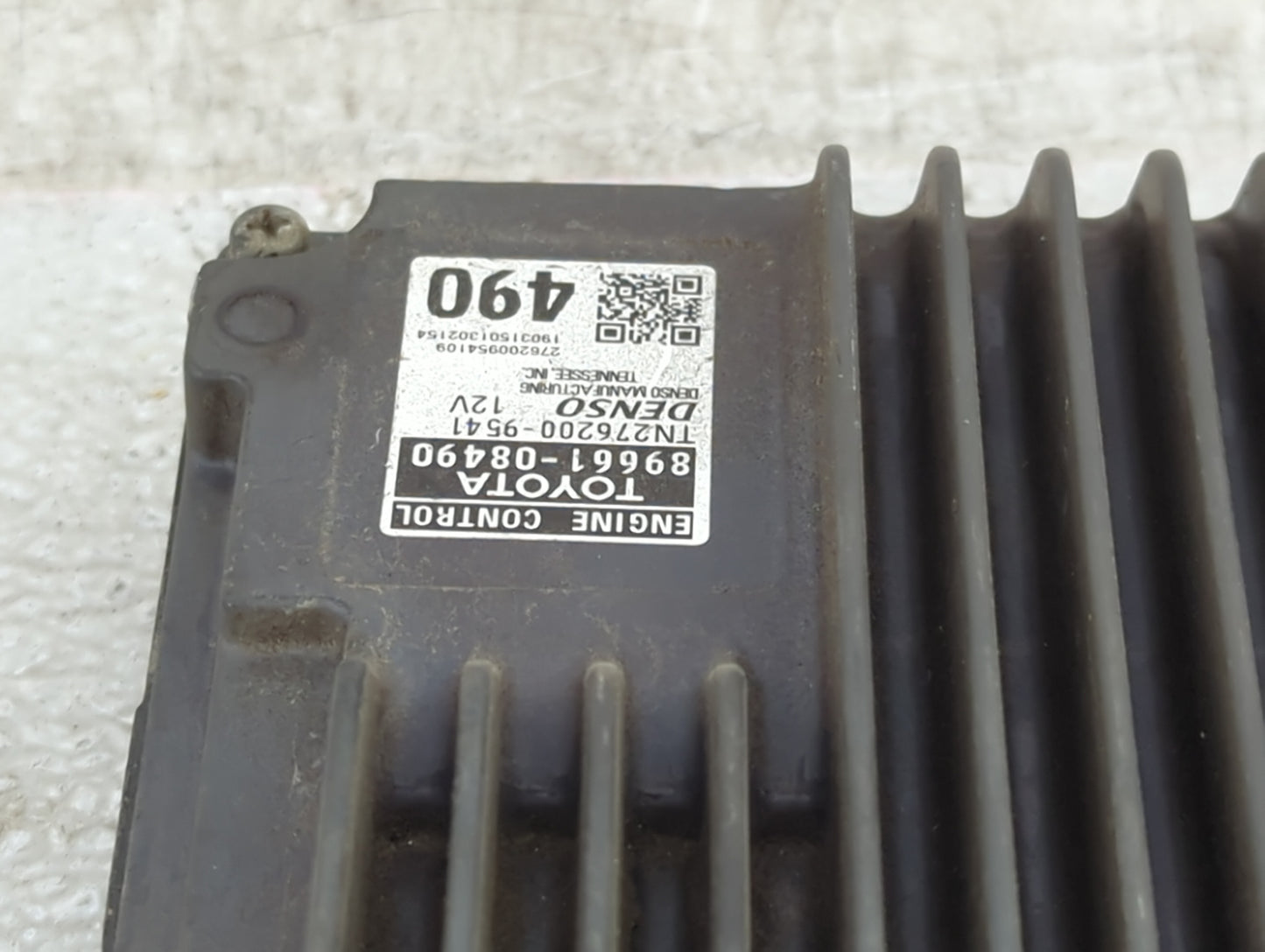 2018-2020 Toyota Sienna PCM Engine Control Computer ECU ECM PCU OEM P/N:89661-08490, TN276200-9541 Fits Fits 2018 2019 2020