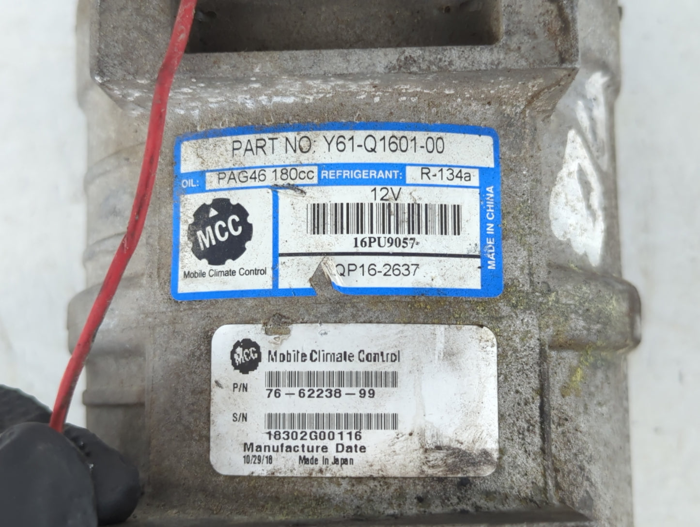 2016-2022 Toyota Tacoma Air Conditioning A/c Ac Compressor Oem - Oemusedautoparts1.com