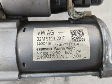 2018-2022 Volkswagen Atlas Car Starter Motor Solenoid OEM P/N:02M 911 022 F Fits Fits 2014 2015 2016 2017 2018 2019 2020 2021 2022 OEM Used Auto Parts