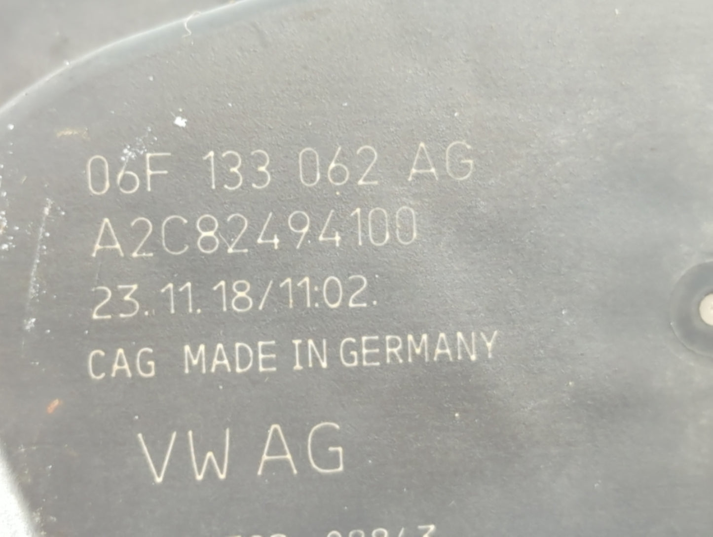 2018-2022 Volkswagen Atlas Throttle Body P/N:06F 133 062 AG Fits OEM Used Auto Parts - Oemusedautoparts1.com