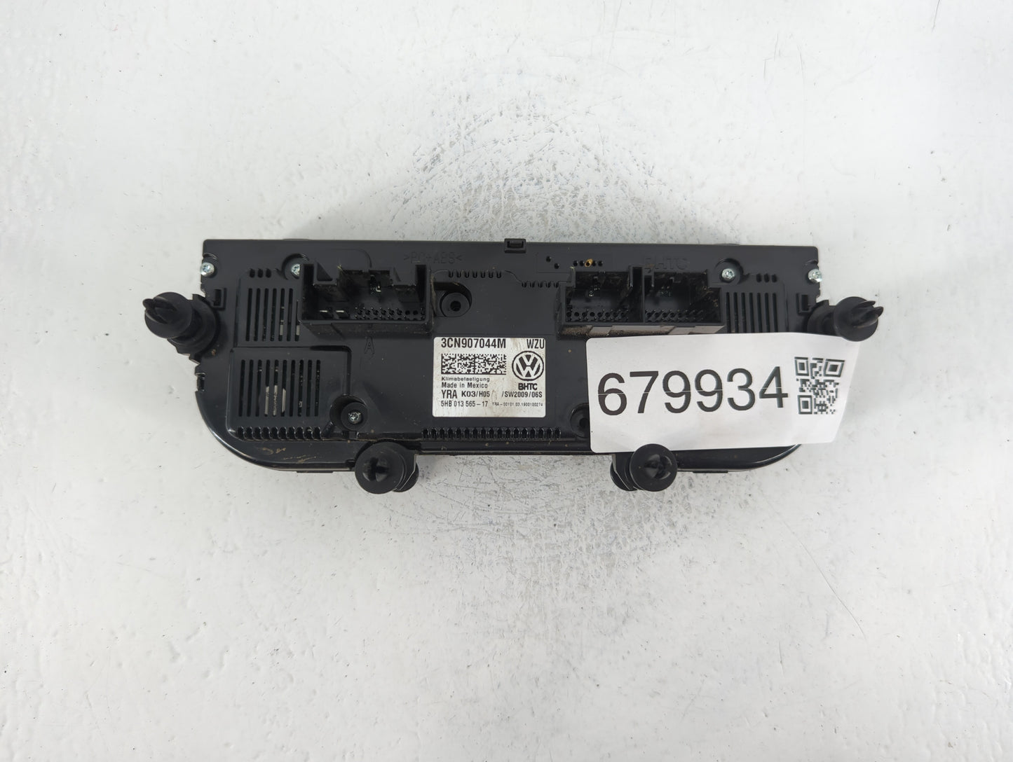 2019 Volkswagen Atlas Climate Control Module Temperature AC/Heater Replacement P/N:5HB 013 565-17 3CN907044M Fits OEM Used A