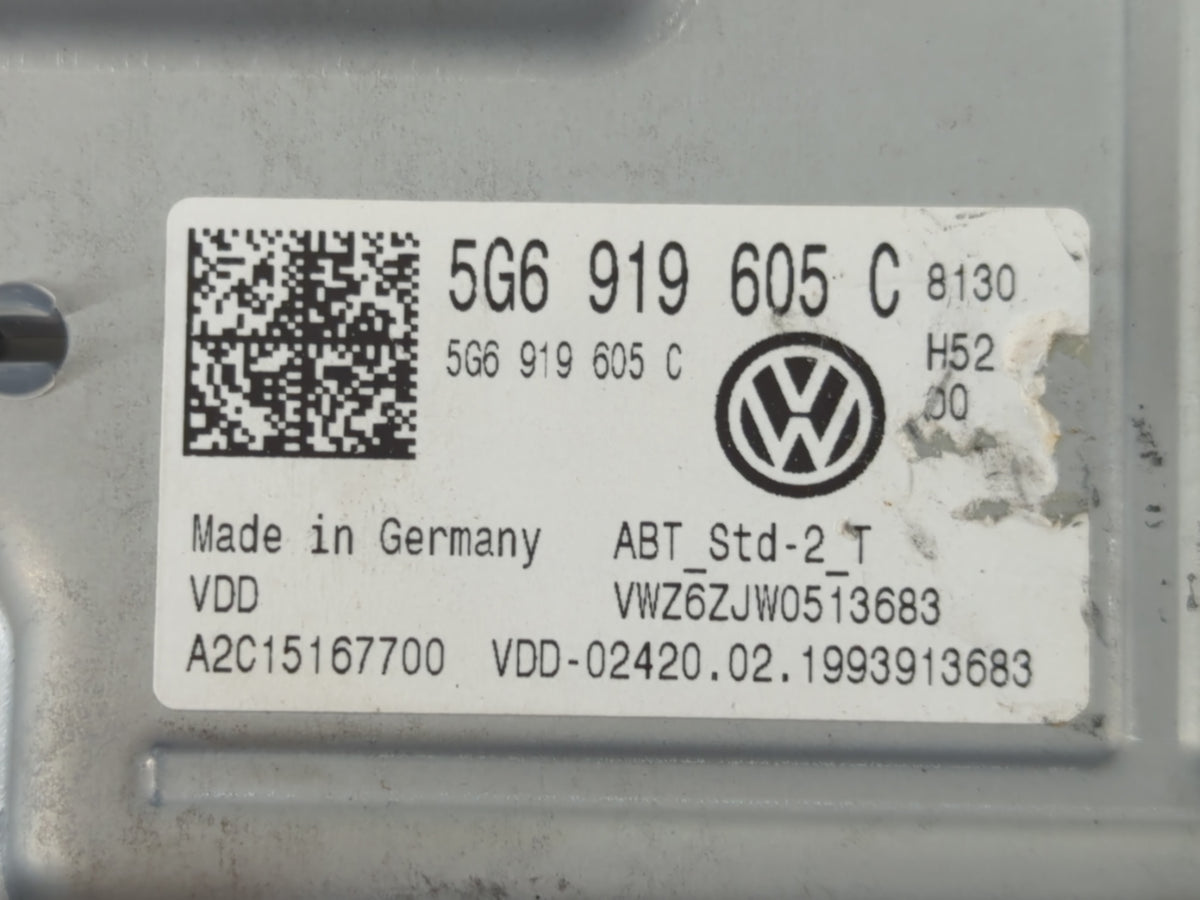 Volkswagen Atlas Information Radio Display Screen - Oemusedautoparts1.com
