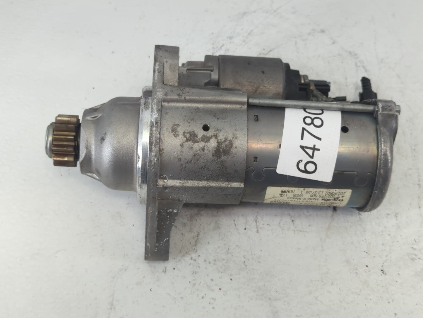 2019-2021 Volkswagen Jetta Car Starter Motor Solenoid OEM P/N:02082019 0AM 911 022 C Fits Fits 2019 2020 2021 OEM Used Auto
