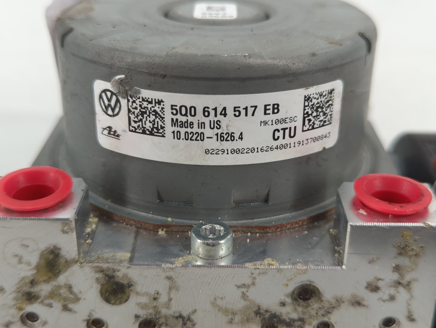 2019 Volkswagen Jetta ABS Pump Control Module Replacement P/N:5Q0 614 517 EB Fits OEM Used Auto Parts - Oemusedautoparts1.co