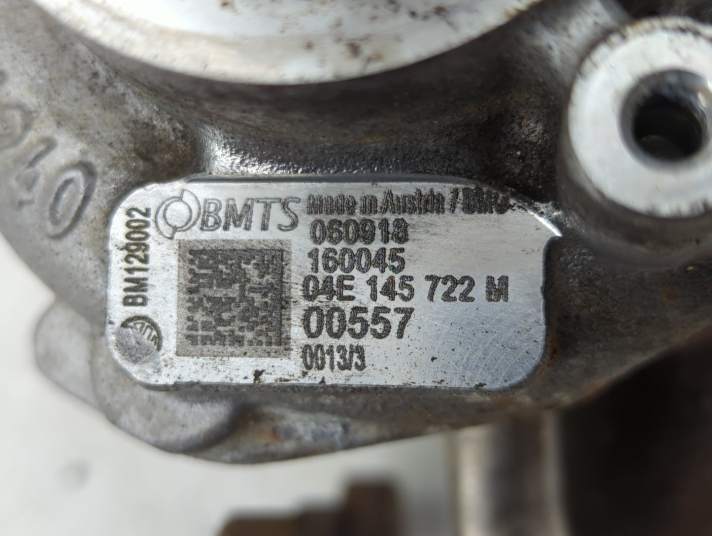 2019 Volkswagen Jetta Turbocharger Exhaust Manifold With Turbo Charger - Oemusedautoparts1.com