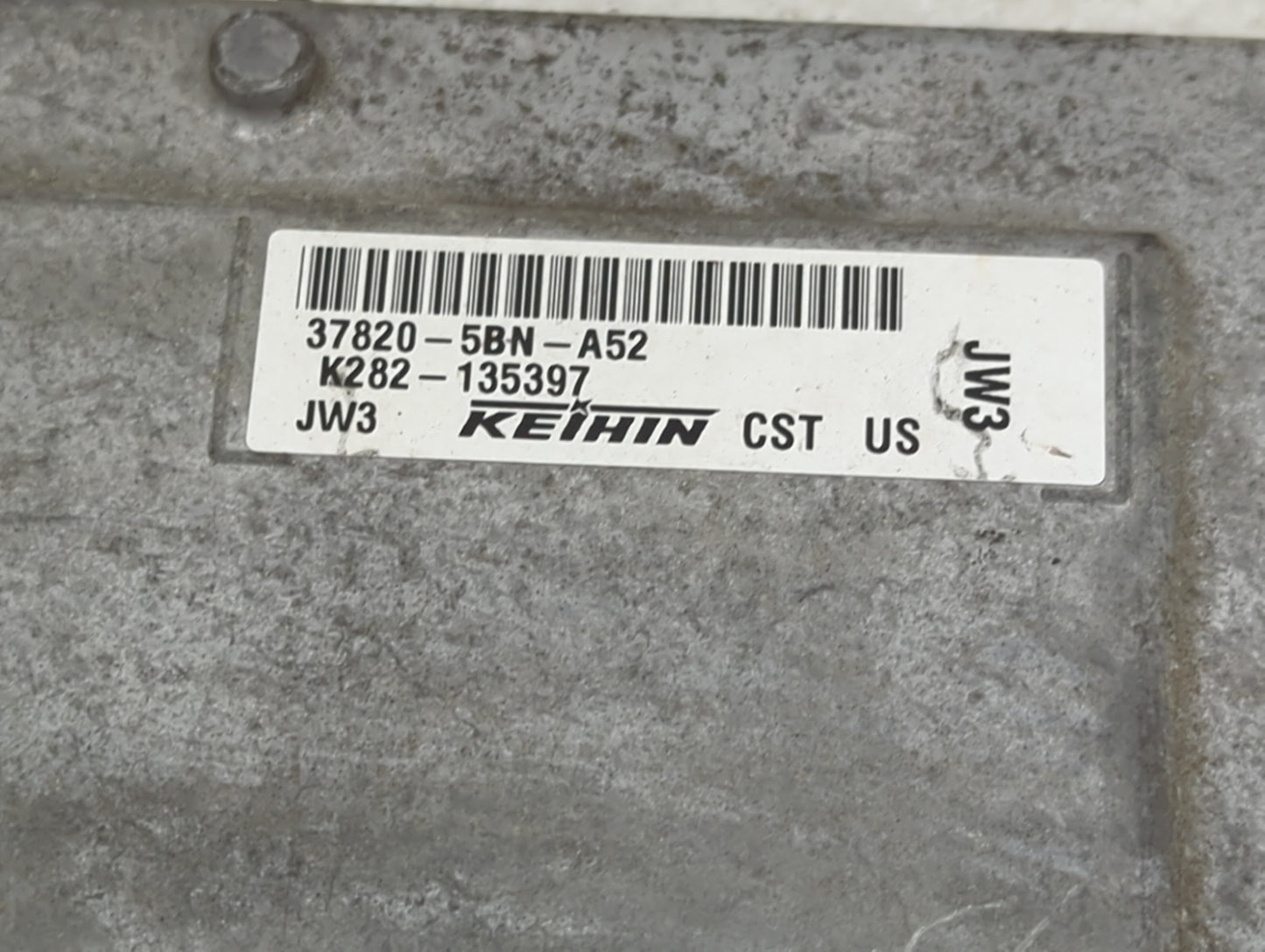 2020 Acura Mdx PCM Engine Control Computer ECU ECM PCU OEM P/N:37820-5BN-A52 K282-135397 Fits OEM Used Auto Parts - Oemuseda