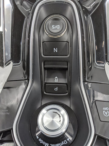 2020 Acura Rdx Floor Console Assembly Shifter Black