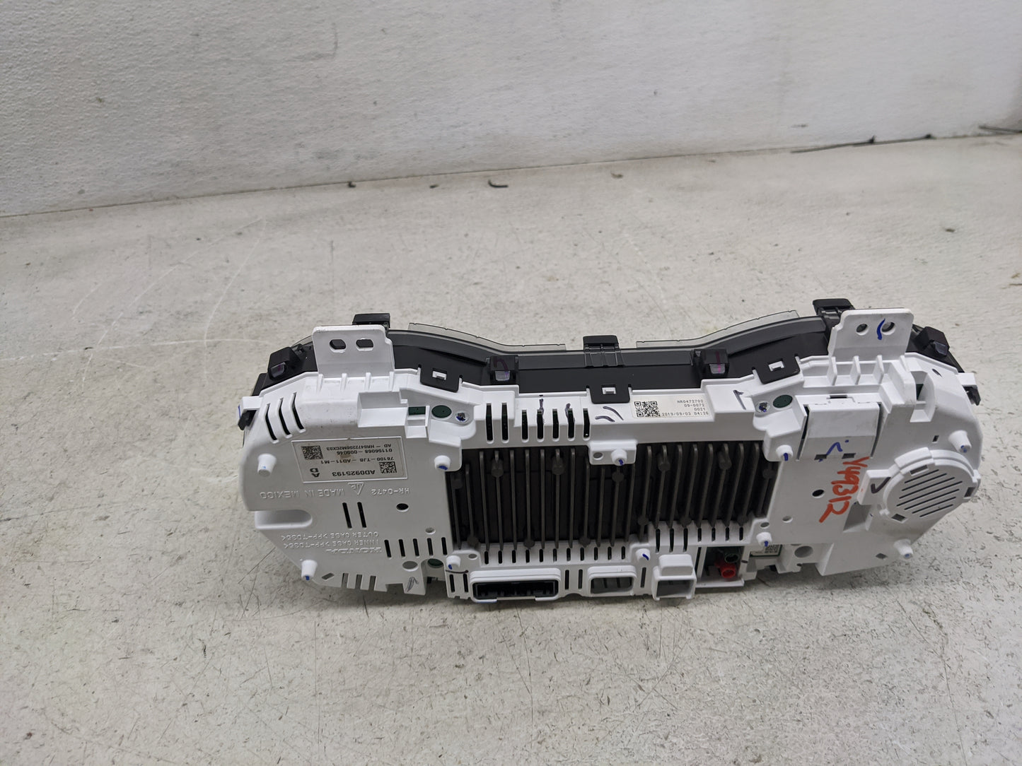 2020 Acura Rdx Instrument Cluster Speedometer Gauges P/N:78100-TJB-AD11-M1 AD0925193, HR-0472 Miles: Fits OEM Used Auto Part