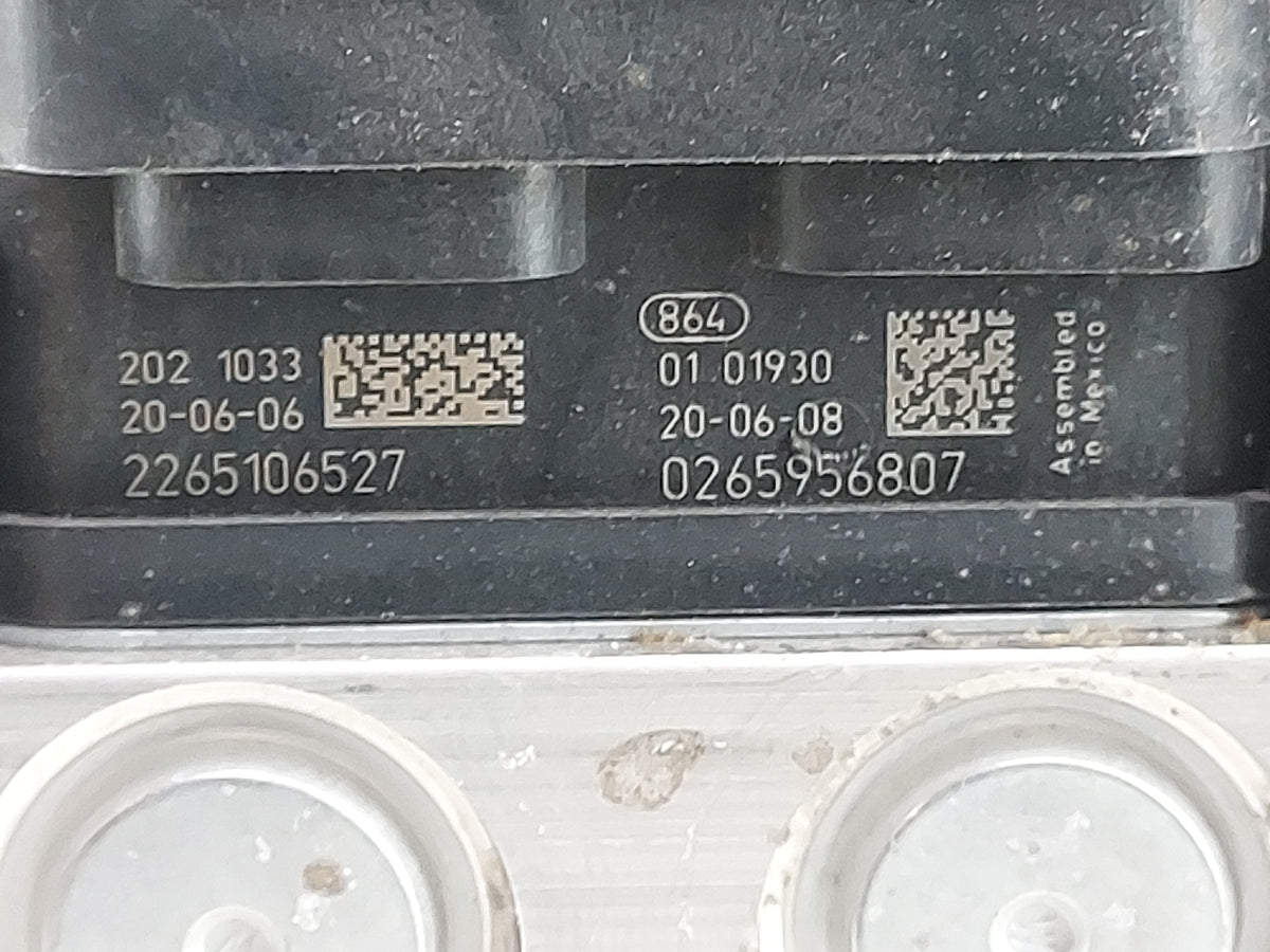 2019-2020 Acura Tlx Anti-Lock Brake ABS Pump Module Actuator OEM P/N:0265956807 2265106527, 0265292032 Fits Fits 2019 2020 O
