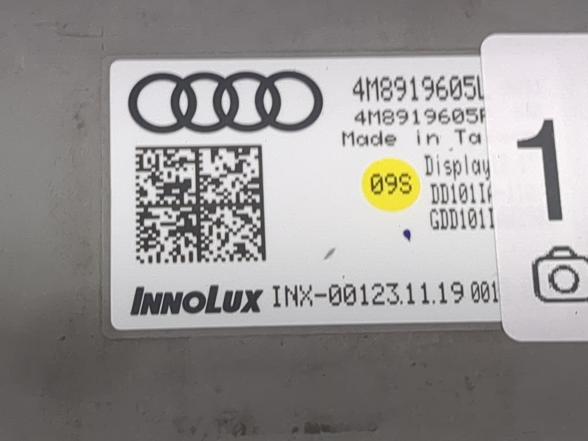 2020 Audi Rsq8 Information Radio Display Screen - Oemusedautoparts1.com