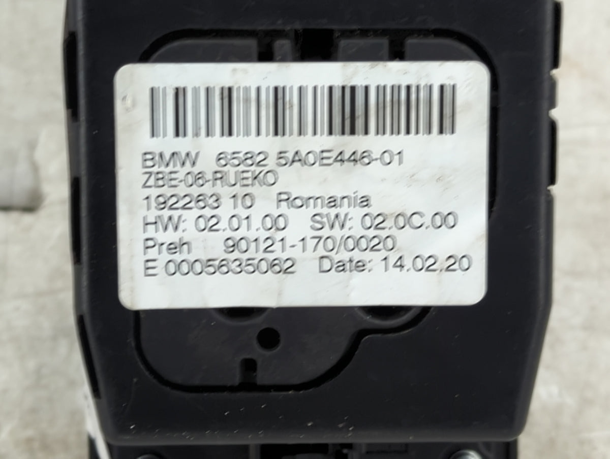 2020 Bmw X2 Combination Switch Assembly - Wiper / Cruise Control - Oemusedautoparts1.com