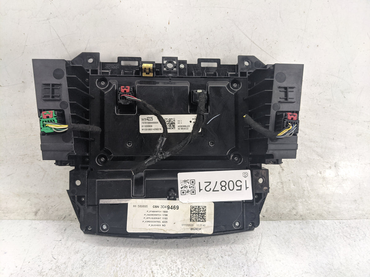 2020 Buick Enclave Radio Control Panel - Oemusedautoparts1.com