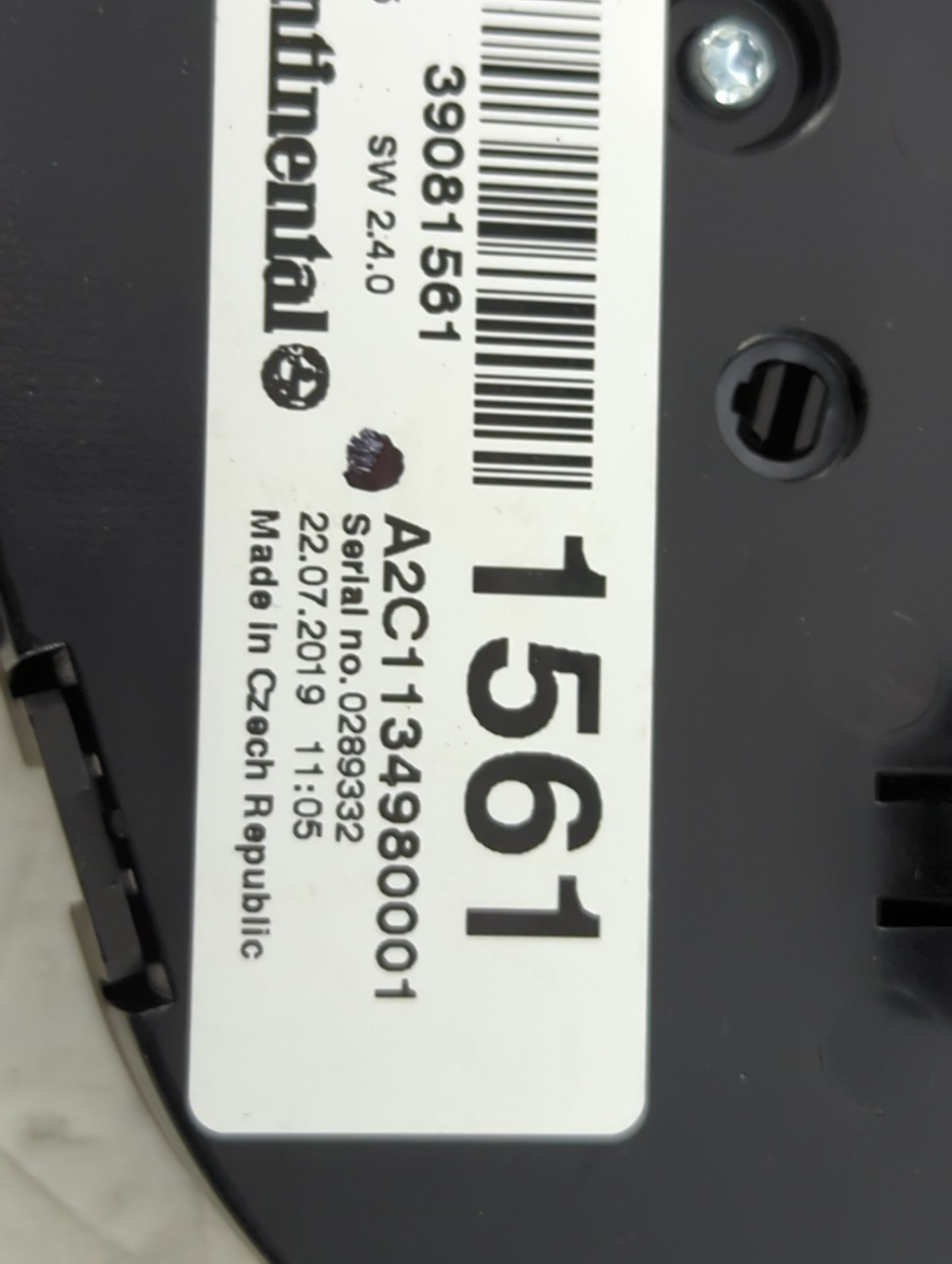 2017-2021 Buick Encore Climate Control Module Temperature AC/Heater Replacement P/N:39081561 A2C1134980001 Fits OEM Used Aut