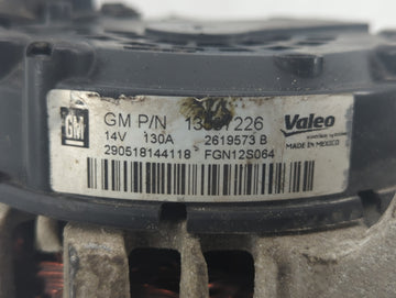 2013-2021 Buick Encore Alternator Replacement Generator Charging Assembly Engine OEM P/N:2619573 B 13537226 Fits OEM Used Auto Parts