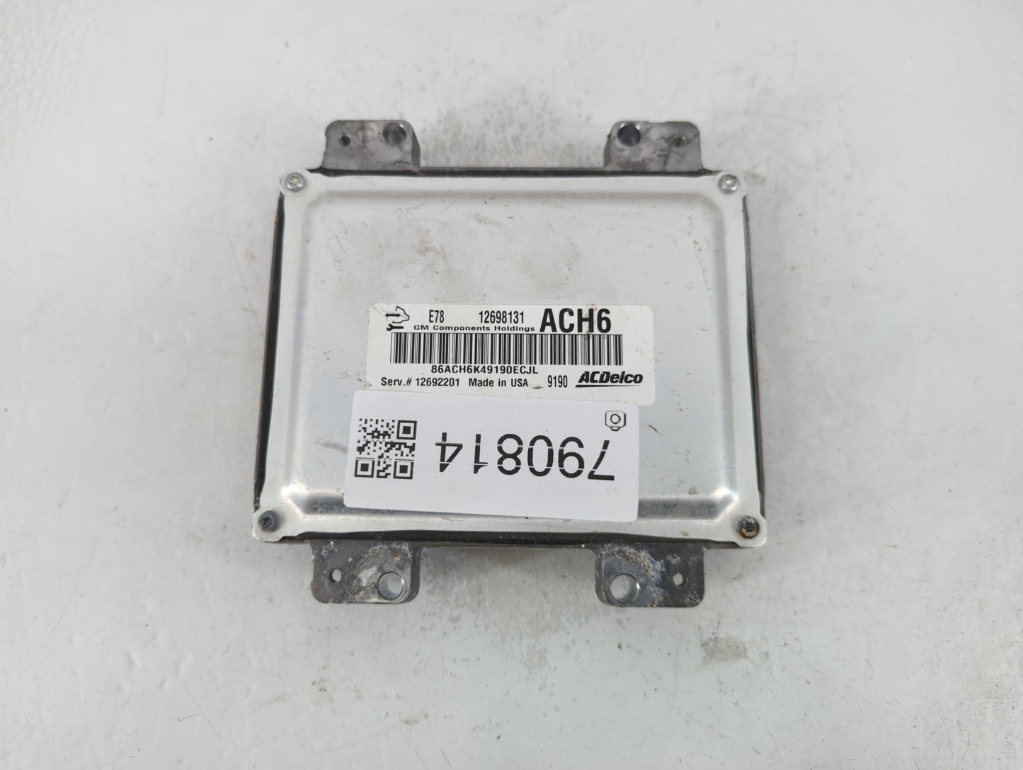2017-2021 Buick Encore PCM Engine Control Computer ECU ECM PCU OEM P/N:12698131 Fits Fits 2017 2018 2019 2020 2021 OEM Used
